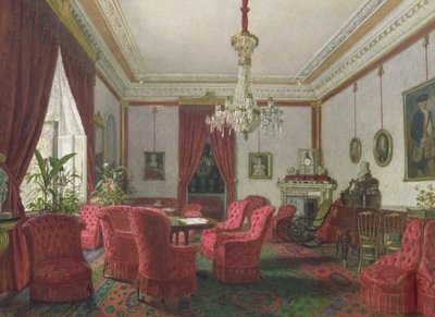 Reception Room in the Berlin Reich Chancellors Palace by German School